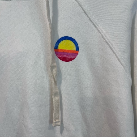 Spiritual Gangster Shine Classic Raglan Hoodie Cream Women’s Medium (FLAWED) - Picture 6 of 16